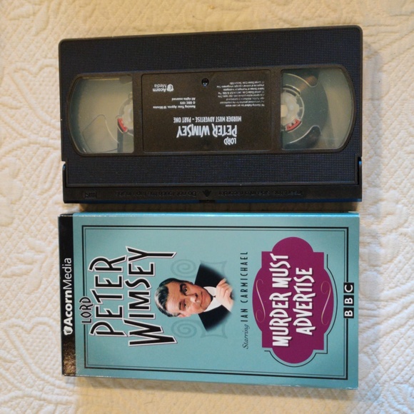 Lord Peter Wimsey Murder Must Advertise 4 VHS BBC Drama Mystery 1973 Series - Picture 4 of 11